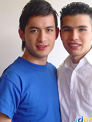 Latin gay cousins fucking bareback