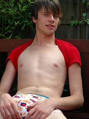 Fun-loving Daniel works up a sweat