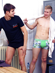 Sam Santi and Rudy Valentino