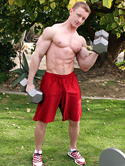 Clark has an absolutely amazing beefy body