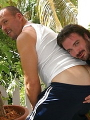 Tattooed Rock Ramsey and Big Boy Brock Hart take to sex like ducks in water