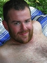 Check out this exclusive photo shoot of Furnace McKenzie warming up his hard cock