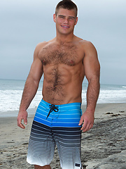 Hairy Charles demonstrates his naked body